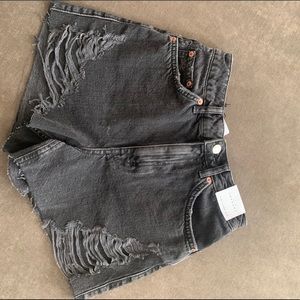 Top shop A-line Denim shorts
